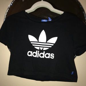 Adidas Trefoil Crop Top
